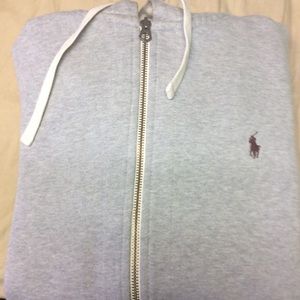 Polo by Ralph Lauren Hoodie Size XXL Color Grey